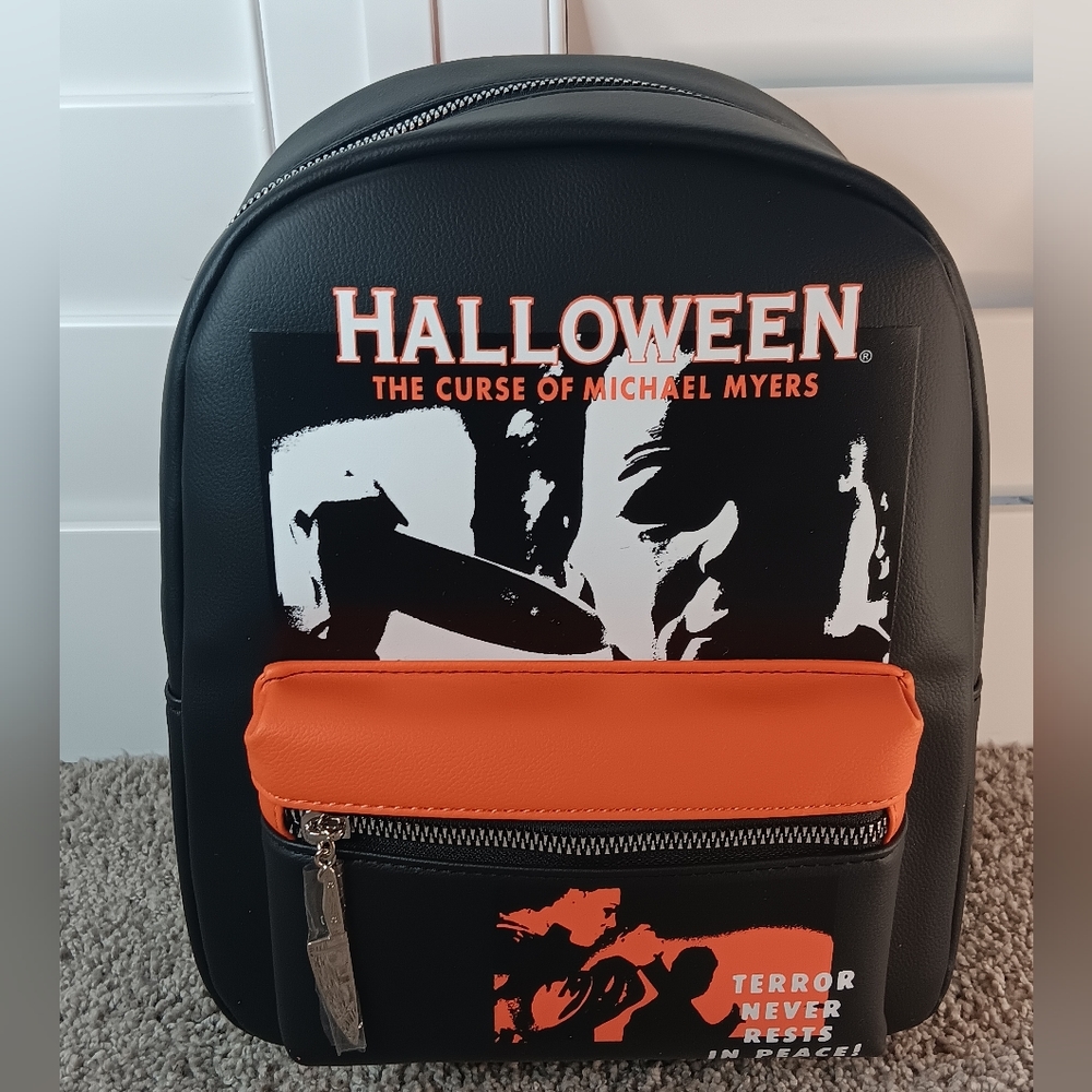 New Bioworld Michael Myers Mini Backpack, Halloween Curse Of Michael Myers